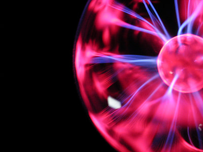 red plasma ball thumbnail