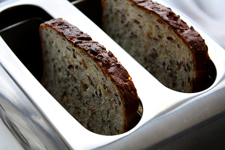 two slices of bread insided toaster thumbnail