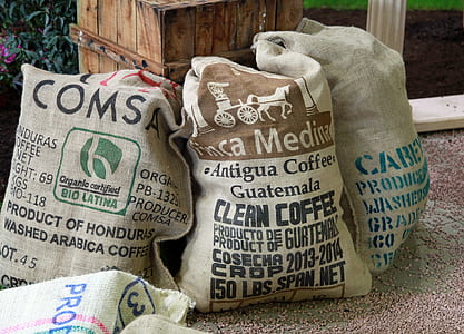 three assorted-labeled sacks thumbnail