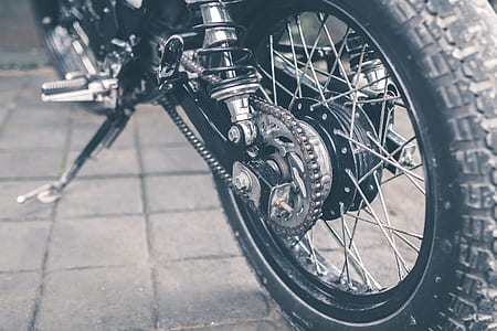 black motorcycle thumbnail