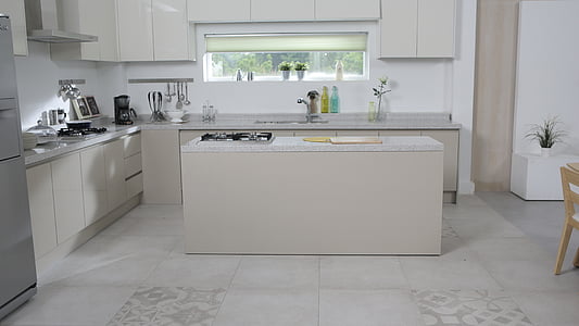 white kitchen island thumbnail