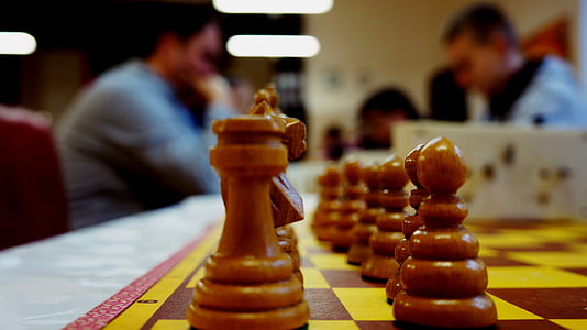 chess pieces on chess board thumbnail