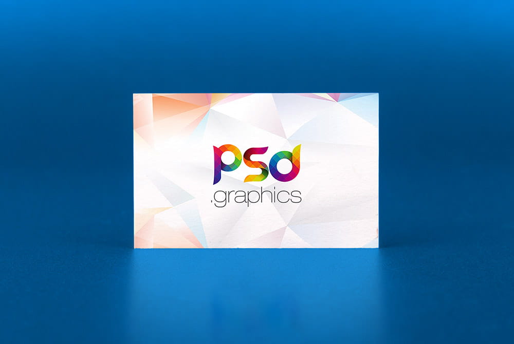Business Card Mockup Template PSD psd file