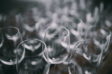 Empty wine glasses thumbnail