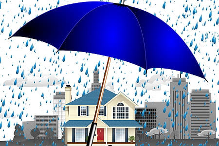 blue umbrella illustration thumbnail
