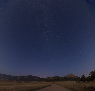 empty road during nighttime thumbnail