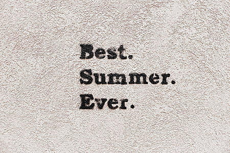 Best Summer Ever text thumbnail