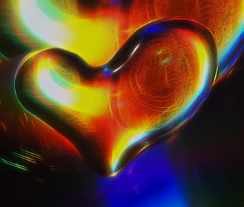 heart-shaped multicolored liquid thumbnail
