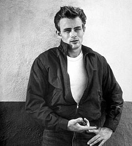 grayscale photo of full-zip jacket thumbnail
