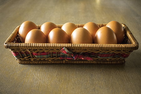 tray of organic egg thumbnail