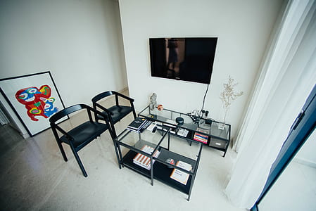 black dining set inside room thumbnail