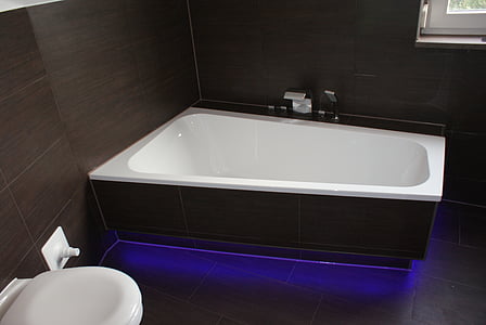 white ceramic bathtub beside white ceramic toilet sink thumbnail