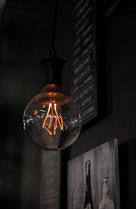 shallow focus photography of clear LED bulb thumbnail