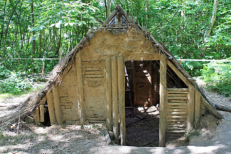 brown wooden hut thumbnail