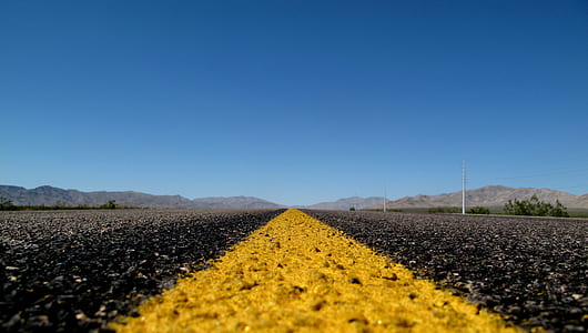 low angle view of asphalt road thumbnail