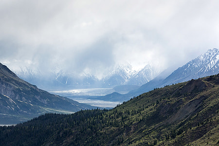 Majestic Mountainous Landscape in Yukon Territory, Canada thumbnail