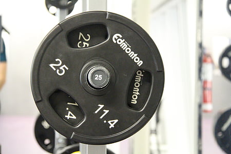 black Edmonton barbell thumbnail
