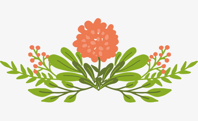 an orange flower eps file