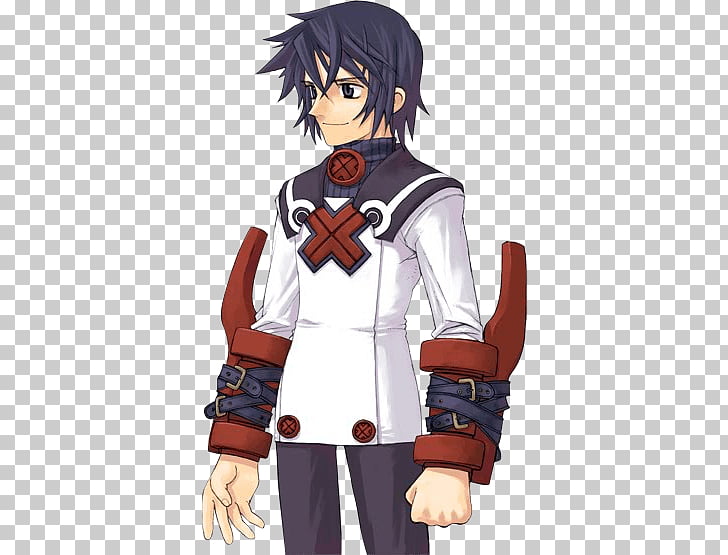 Summon Night Magna Black Haired Male Anime Character Png Clipart