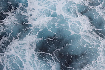 high-angle photo of body of water thumbnail