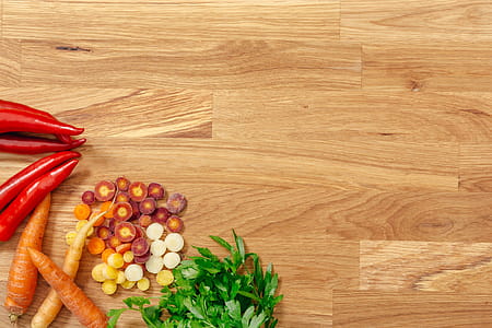 Veggies Corner Flatlay Photo thumbnail
