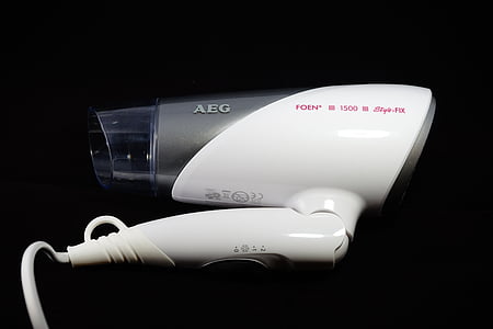 white AEG handheld vacuum cleaner thumbnail