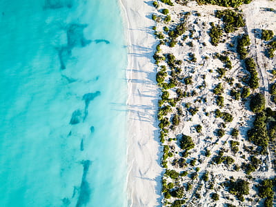 aerial photography of island thumbnail