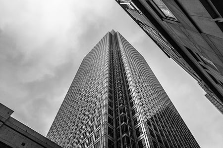 low angle photo of gray building thumbnail