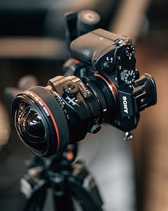 Selective Photo of Black Sony Dslr Camera thumbnail