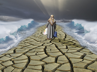 photo of painting of Moses thumbnail
