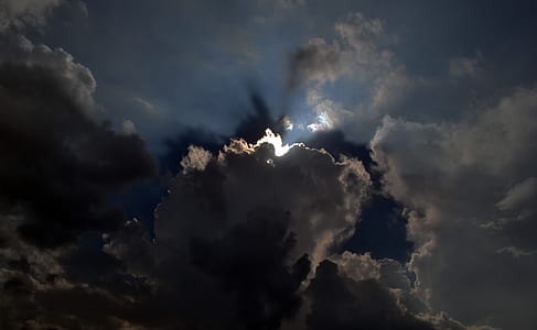 white cumulus clouds thumbnail