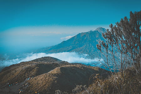 Landscape Photography of Mountain Surrounded by Sea of Clouds thumbnail