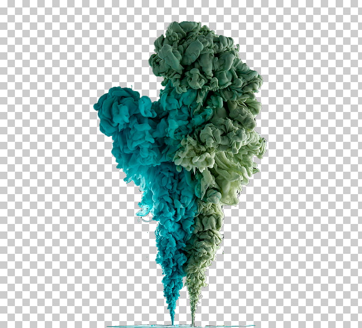 Colored smoke Green, Green smoke, green and teal smoke PNG clipart