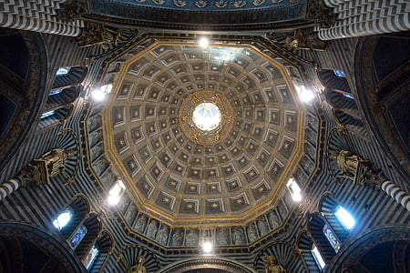 low angle photography of architecture roof thumbnail