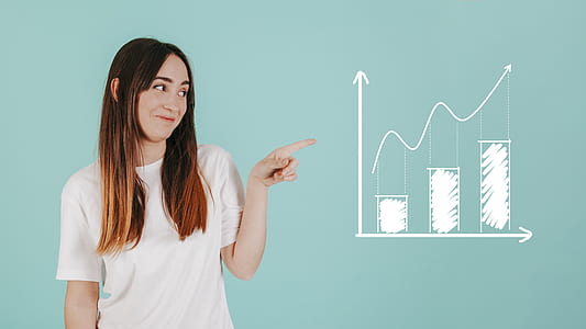 woman pointing at bar graph thumbnail