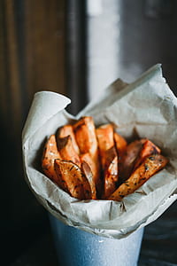 cooked food on white container thumbnail