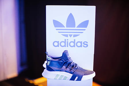 blue and white adidas sneaker thumbnail