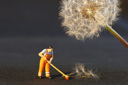 man holding brush toy figure thumbnail