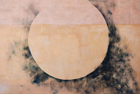 brown and black abstract artwork thumbnail