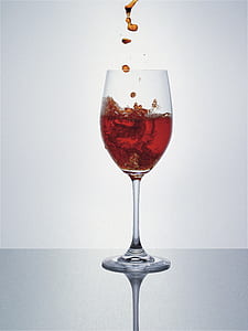wine poured inside wine glass thumbnail
