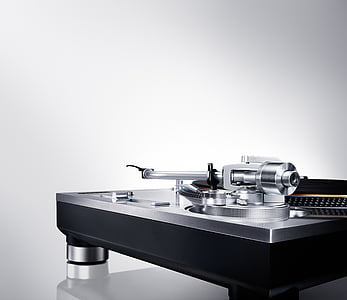 gray and black turntable thumbnail