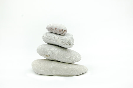 gray stone stacked pile in white surface thumbnail