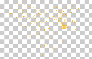 Flame Explosion Fire Spark, Spark effects, yellow splashed paint PNG clipart