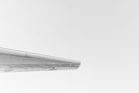 airplane, wing, flight, minimal thumbnail