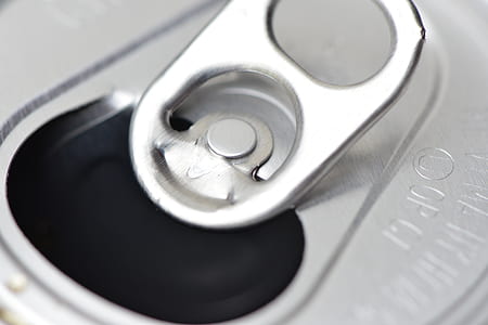 pulled gray beverage can thumbnail