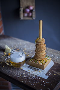 Fried Dish Beside Drink thumbnail