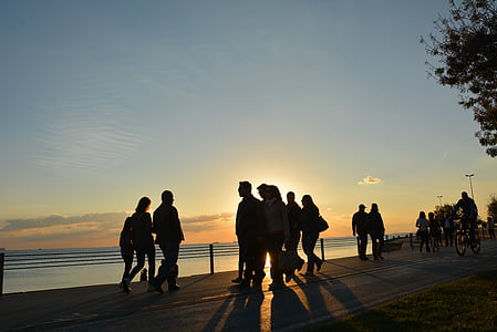 silhouette of people thumbnail