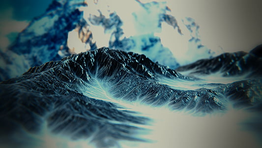 snow capped mountain during daytime thumbnail