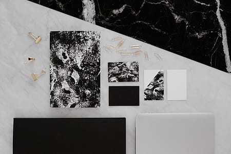 Black & white mockup business brand template thumbnail