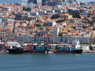 Harbor View from Lisbon, Portugal thumbnail